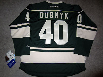 Devan Dubnyk signed Minnesota Wild 8x10 photo hockey NHL