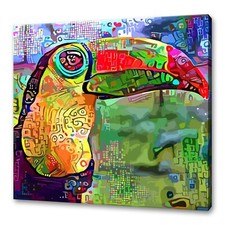 Toco Toucan Canvas Art Print Picture Wall Hanging Handmade Home Decor