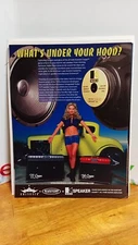 KUSTOM GUITAR AMPS EMINENCE SPEAKERS PRINT AD 11 X 8.5  A8