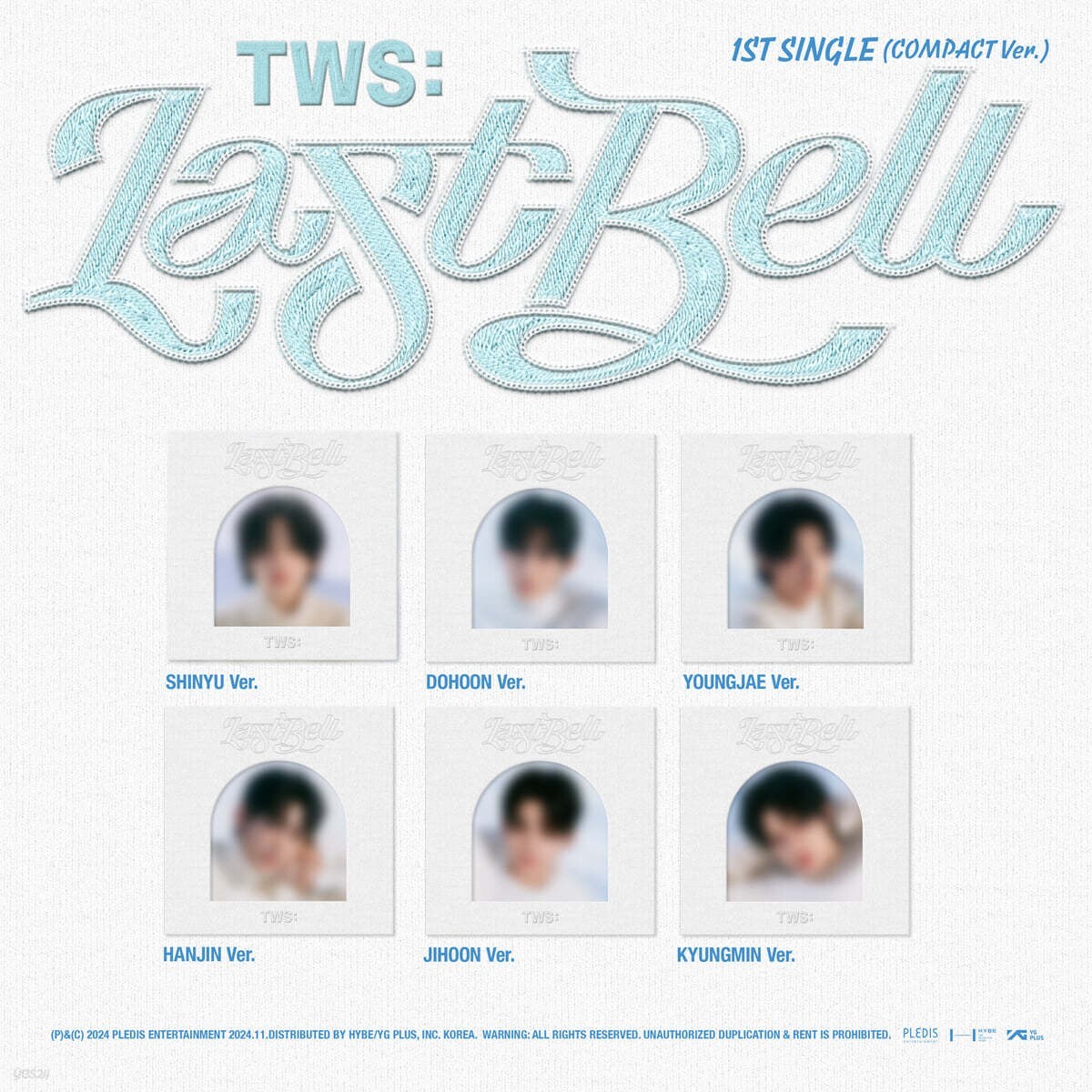 TWS 1st Single Album [Last Bell] COMPACT Random Ver. CD+Book+