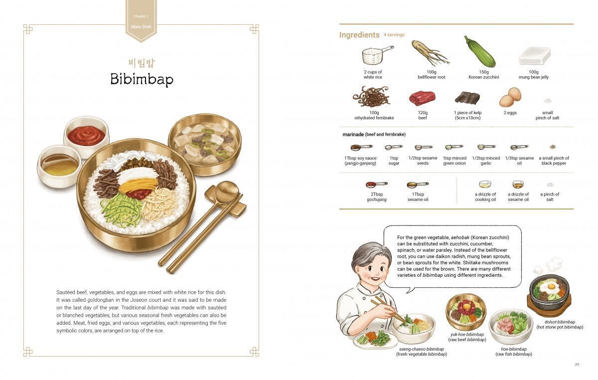 Thumbnail - Korean Mother's Easy Recipes | Illustrated Traditional Korean Cooking