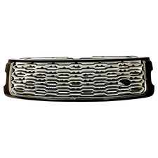 Grille Calandre Avant Sva Style Pour Range Rove L405 2018 - 22 Noir Argent