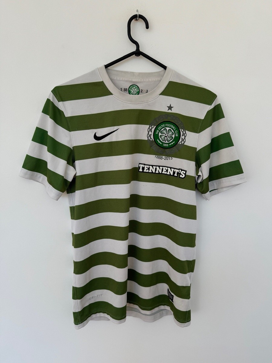 CELTIC 2012/2013 HOME FOOTBALL SHIRT 125th ANNIVERSARY NIKE JERSEY - Main Image