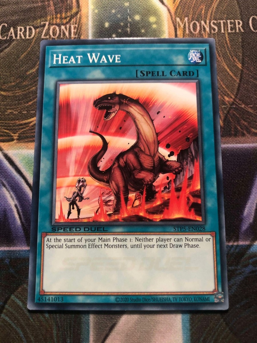 *** HEAT WAVE *** 1ST EDITION SS03-ENA23 (LP) YUGIOH!