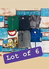 LOT OF 6 - Kids Boys Clothing Miscellaneous Various Hoodie Jacket PRE-OWNED