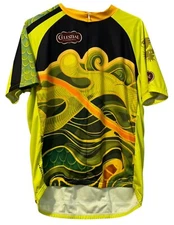 Primal Cycling Jersey Measured Mens Celestial Seasonings Dragon Short Sleeve