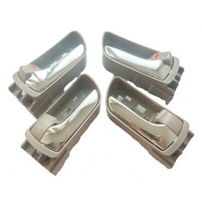 For 04-10 Toyota Sienna Inside Chrome Beige Front Rear Left Right Door Handle X4
