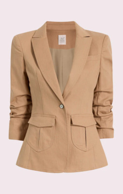NEW Cinq A Sept LOUISA JACKET SAHARA 02121416