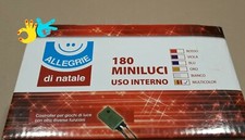 Luci da presepe.180 miniluci multicolore .220v
