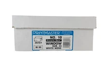 Full Box 500 Printmaster No. 10 Simple Seal Window Sub. 24 28727 Envelopes