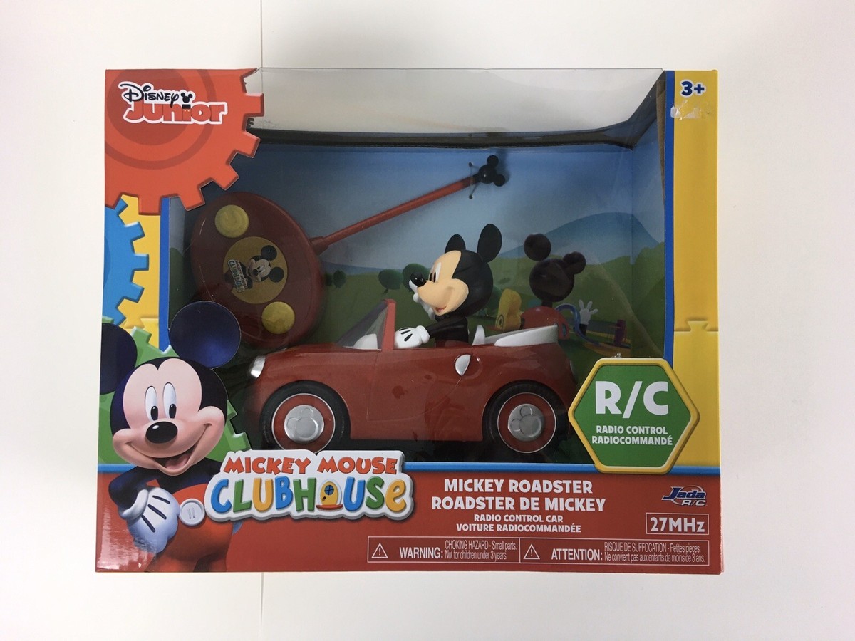 DISNEY JUNIOR MICKEY MOUSE COOL RED ROADSTER 27 MHz (NEW)