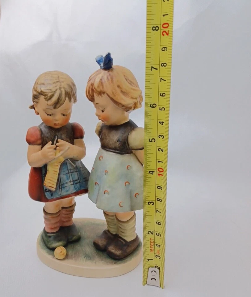 Goebel Hummel #256 “Knitting Lesson” TMK 4  7.5” Tall - Image 3 of 4