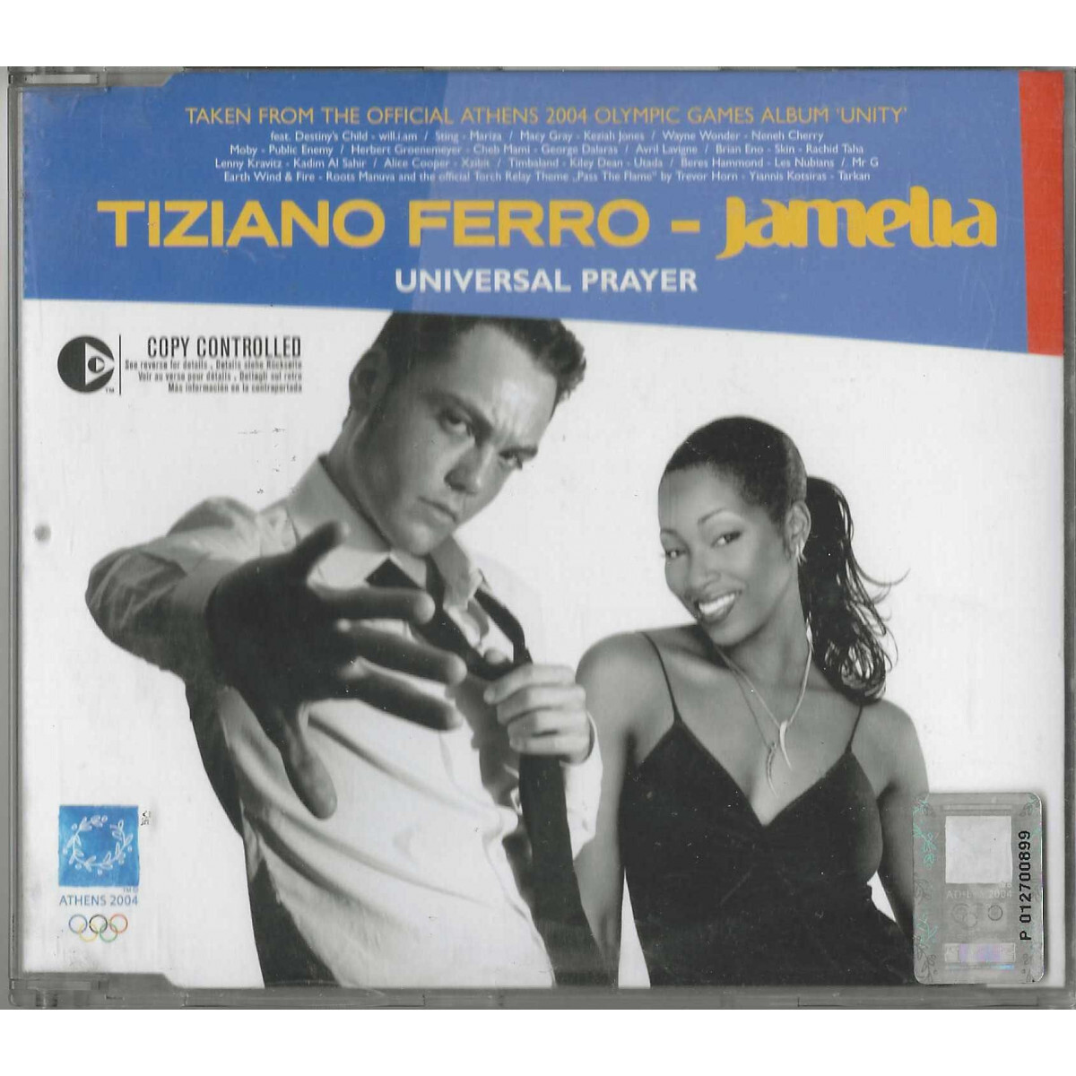 Titian Ferro, Jamelia CD 'S Single / Universal Prayer / 724354974427 New