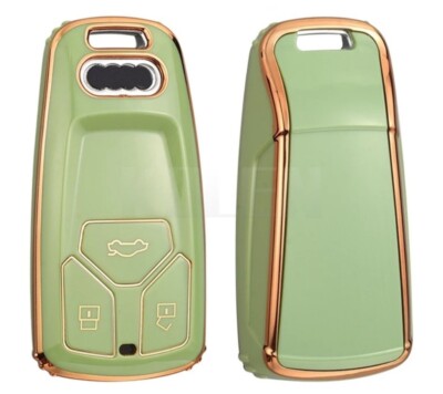 Smart Schlüsselanhänger Cover Case für Audi A4 B9 A5 A6 Q5 Q7 4M S4 S5 S7 TT Fernbedienung 5