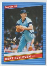 2020 Donruss Baseball #221 Bert Blyleven RETRO