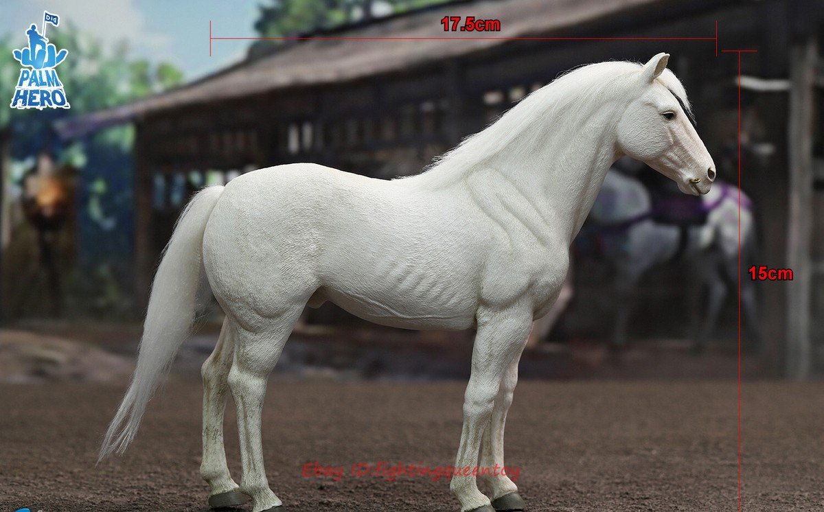 DID Palm Hero Series White Horse 1/12 アク DID Palm Hero Series Uesugi Kenshin's White Horse 1/12 Horse Model