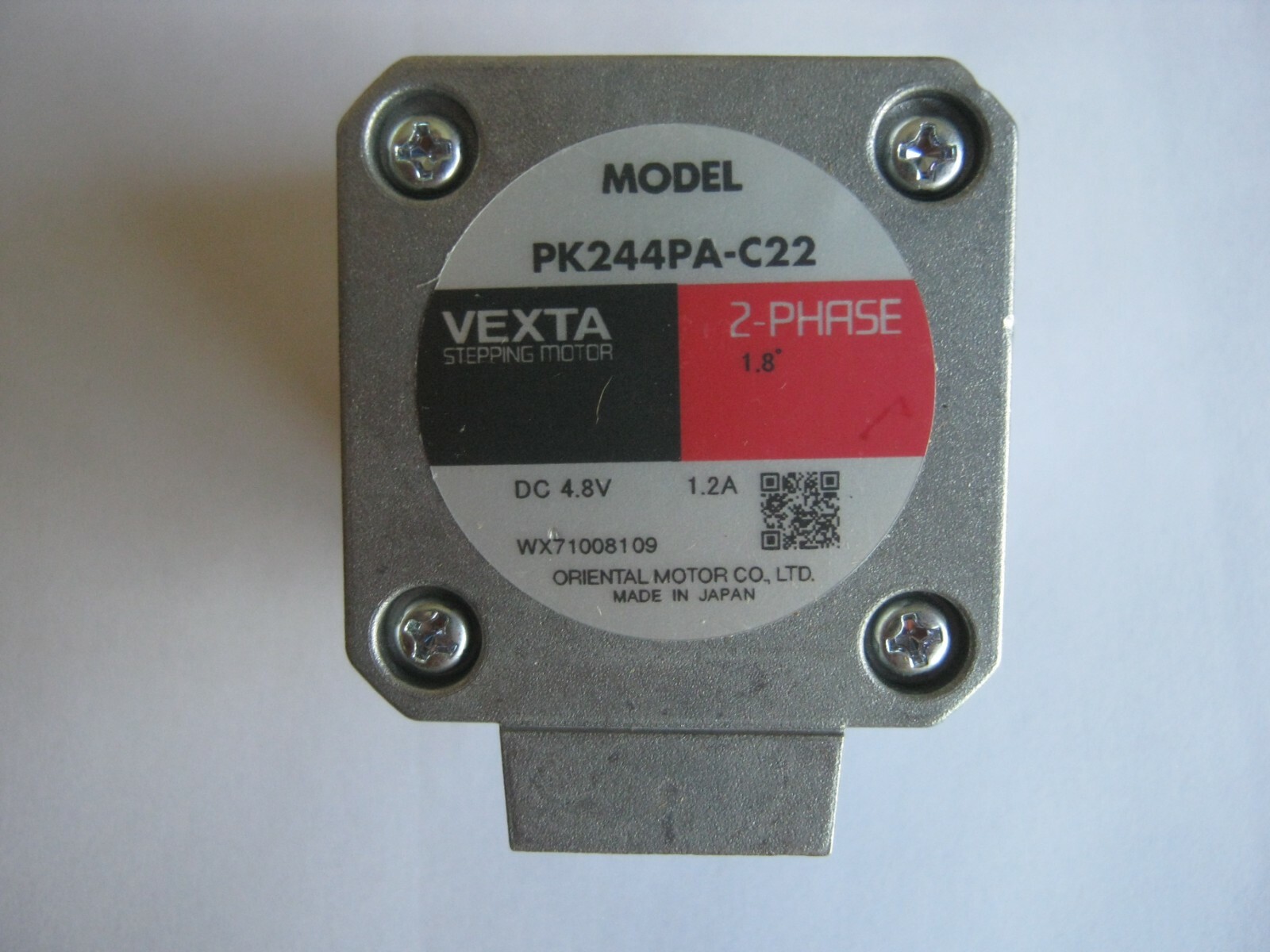 NEW Vexta Oriental PK244PA-C22 stepping motor 2-PHASE 1.8° 4.8vdc 1.2A