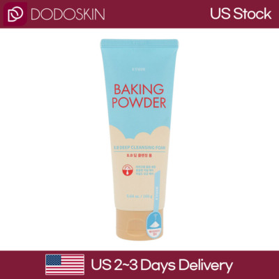 US SELLER ETUDE HOUSE Baking Powder B.B Deep Cleansing Foam 160ml