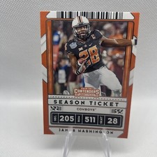 2020 Panini Contenders Draft Picks James Washington Oklahoma State #46 Near Mint