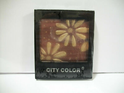 City Color Flower Eyeshadow Palette Brown