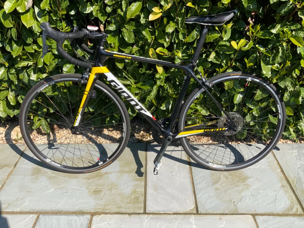 Giant TCR Advanced 3 Full Carbon Frame Road Bike Yellow black