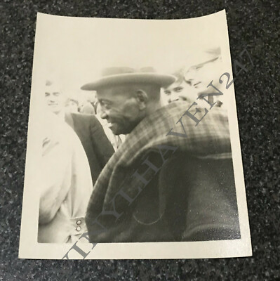 KID THOMAS VALENTINE-ORIG GENUINE PHOTOGRAPH-UK 1964 B&W 113mm x 88mm-RARE