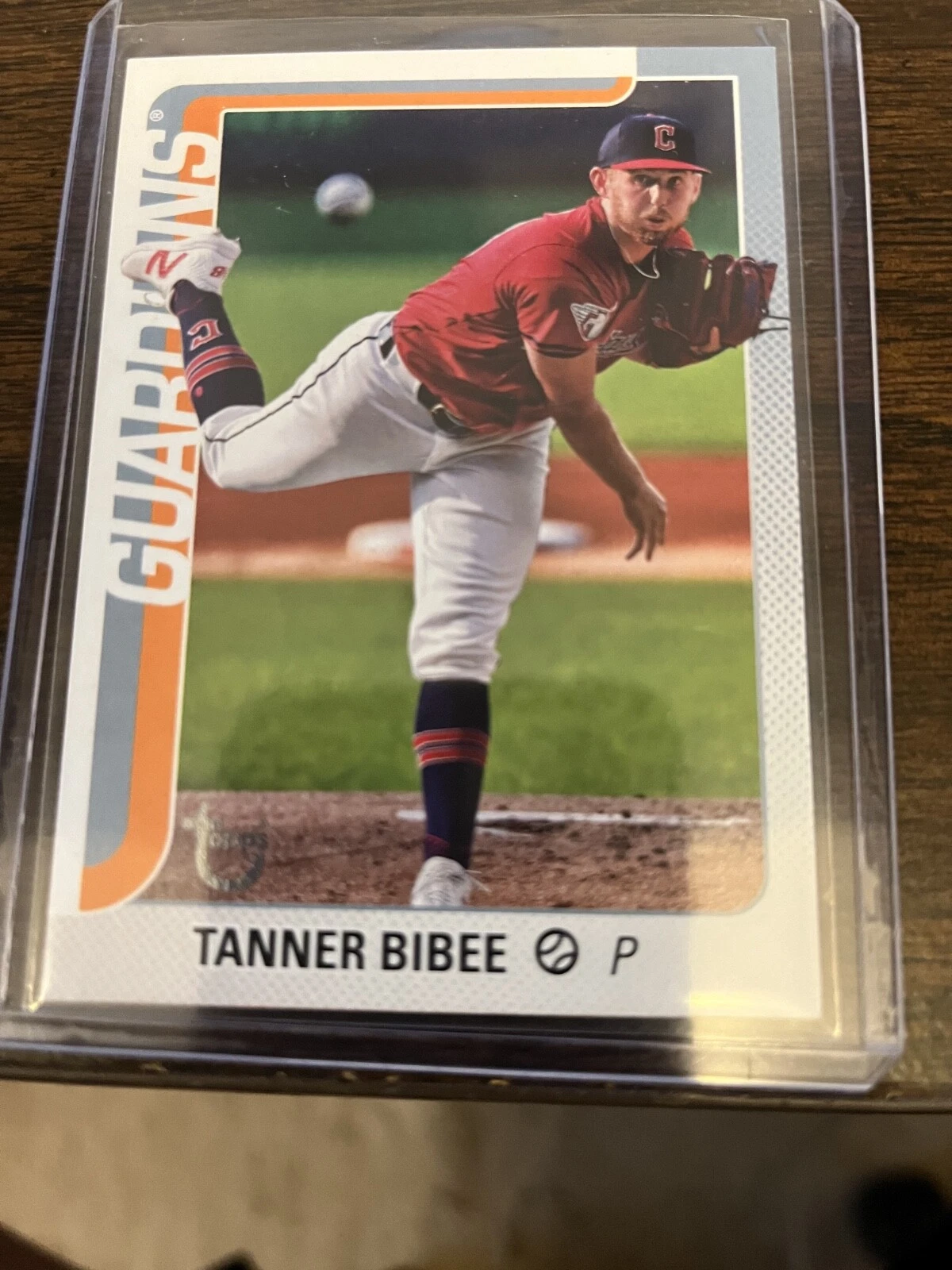 2025 Topps Series 1 - Tanner Bibee #164 Vintage Stock Retro /99
