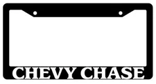 Black License Plate Frame New City State Chevy Chase Auto Accessory 1451