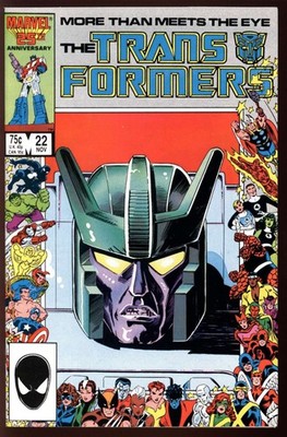 TRANSFORMERS #22 9.0 // MARVEL COMICS 1986