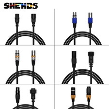 SHEHDS Flexible DMX Cable 3Pin XLR Signal Cable Wire For Stage Moving Head Light