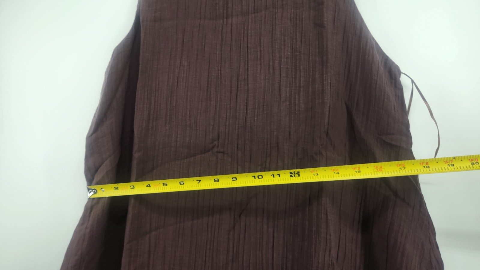 Mango MNG Womens XL Chocolate Halter Neck Lyocell Dress NWT A Line thumbnail 8