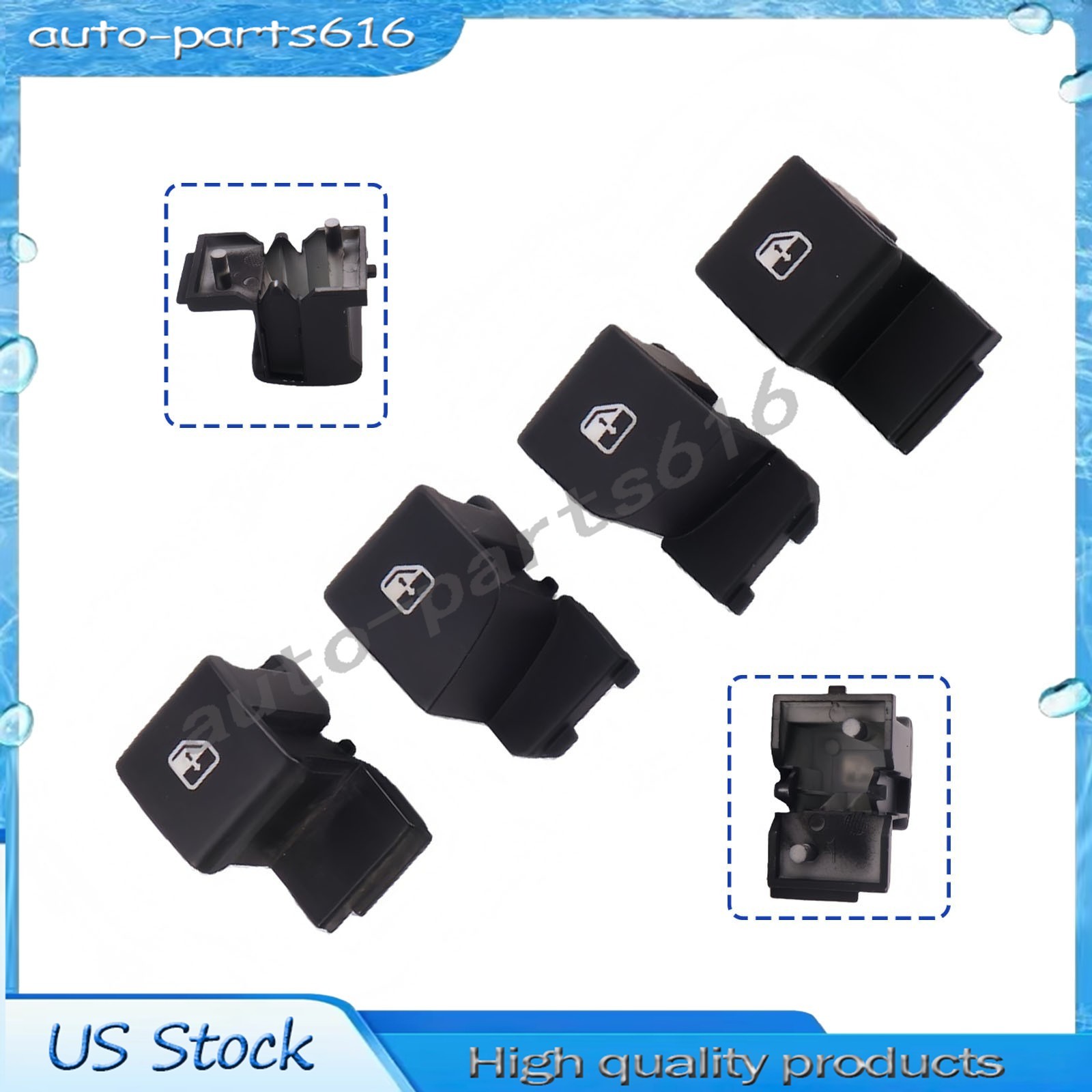 Power Window Master Switch Button Fit Maserati Quattroporte M139 247993 293425