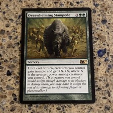 Overwhelming Stampede Core Set 2011 (M11) Regular MTG TCG CARD NM