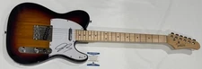JOE BONAMASSA SIGNED SUNBURST ELECTRIC GUITAR AUTOGRAPHED BECKETT COA