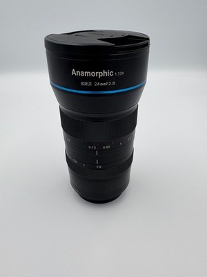 Sirui 24mm f/2.8 Anamorphic 1.33x Lens (EF-M Mount) New