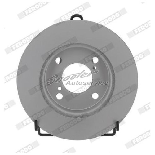 2x Ferodo Bremsscheibe Vorne U.a. Für Hyundai | 7343410