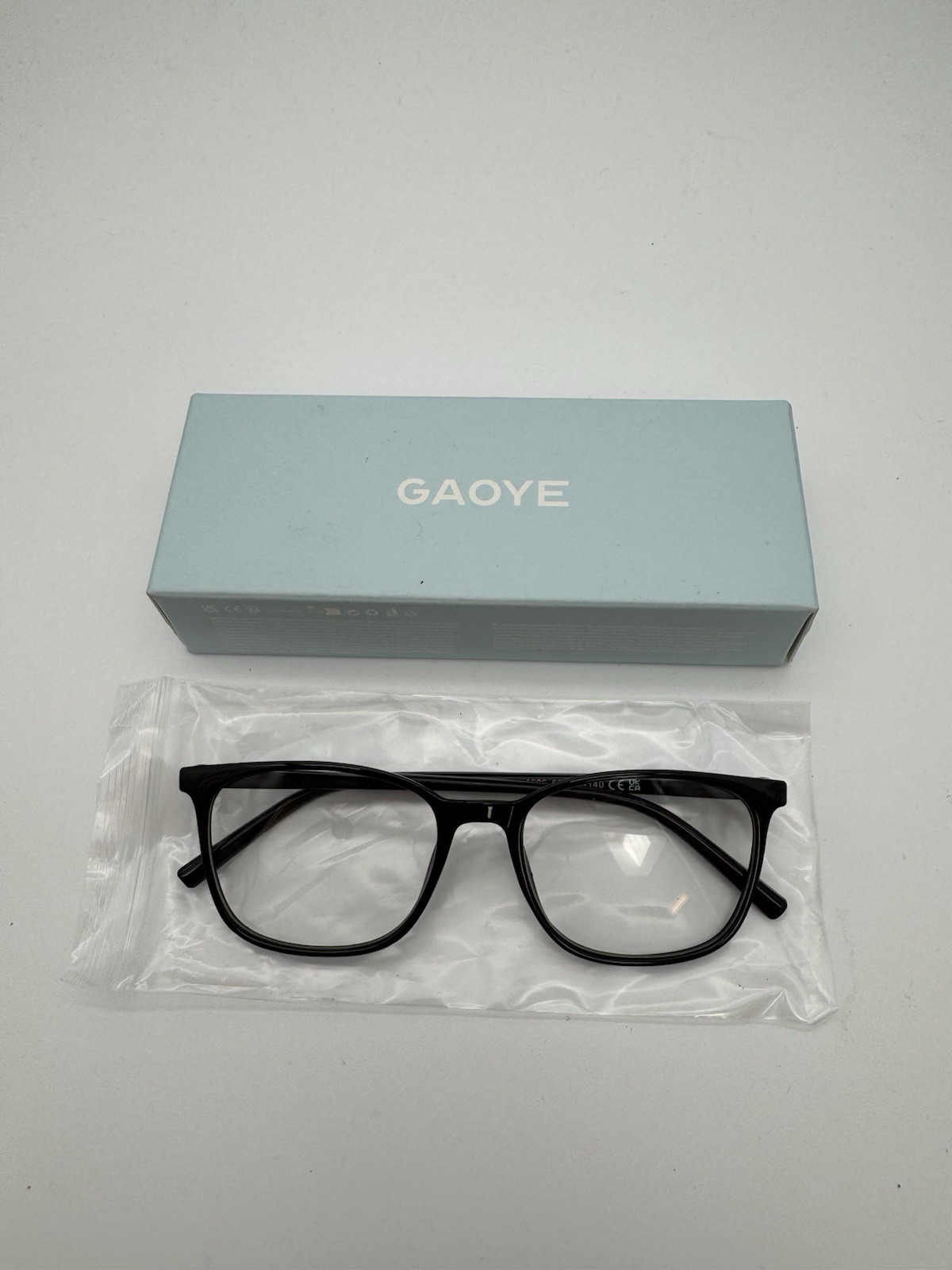 Gaoye Blue Light Blocking Glasses - Fashion Square Fake Eyeglasses