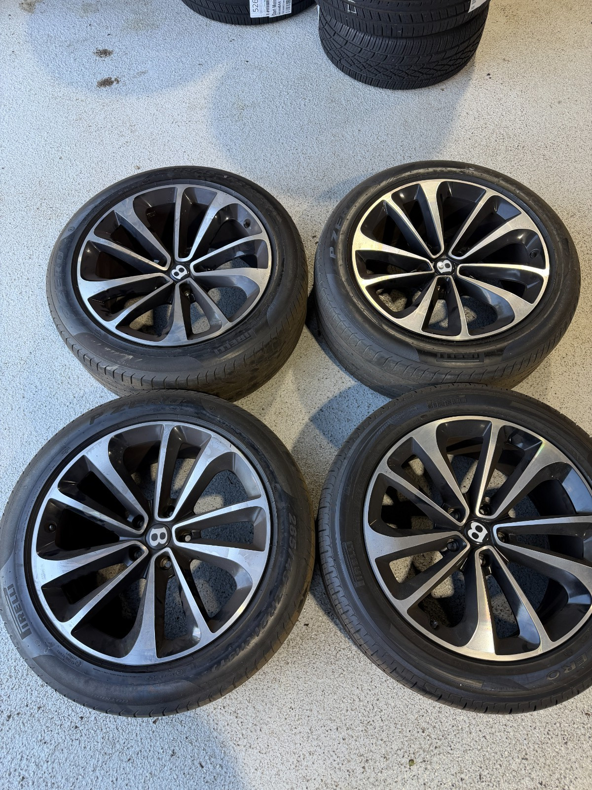 Bentley Bentayga 10 x 21 21" Wheel Set of 4 36A601025B OEM