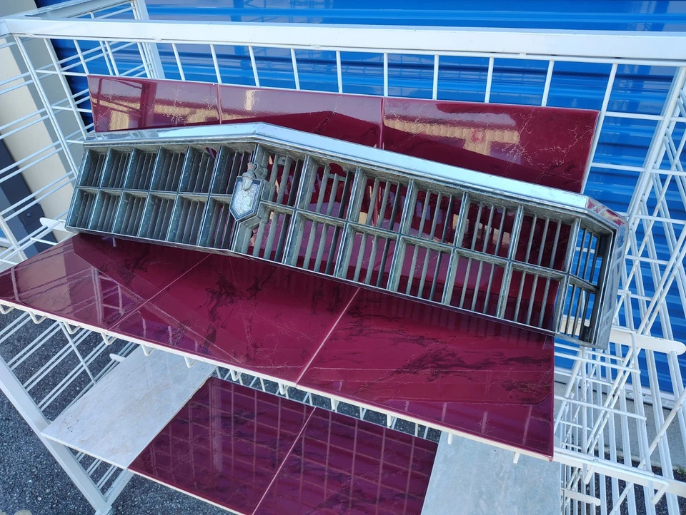 1975 Chevrolet Chevy Monte Carlo Upper Grille W/Emblem Factory GM OEM # 345349 - Image 2 of 4