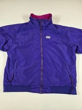 REI Medium Weight Ski Jacket Women's 14 Purple Fleece Full Zip High Neck Jacket