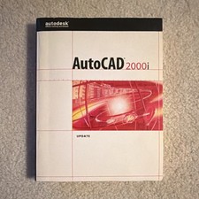 Autodesk AutoCAD 2000i Update Paperback Manual Book