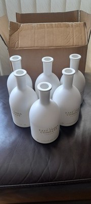 Sammlerstück seltene leere NEU NIE BENUTZT 6 x Gin Flaschen The East India Company