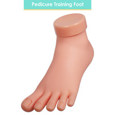 Beauticom Premium Soft Practice Foot Model for Nail Art Practice Training
