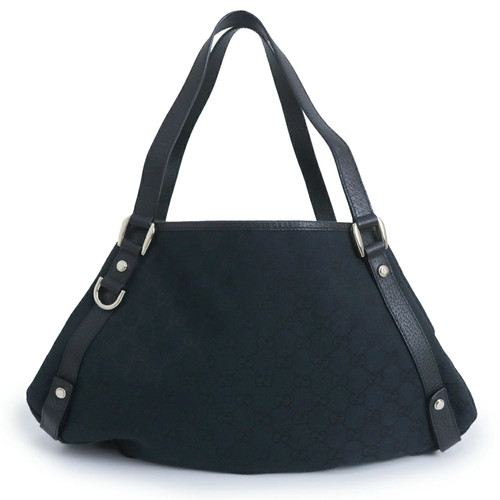 GUCCI Abbey Handbag GG Black 130736 #1104