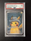 Pikachu Grey Felt Hat 085 SVP Van Gogh Pokemon English Promo 2023 PSA 9 Mint