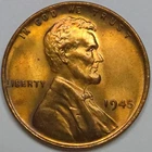 1945-P Lincoln Wheat Cent - Uncirculated (Lot#1)