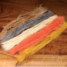Hareline Natural and Dyed Rabbit Strips - All Colors