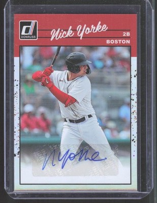 2023 Donruss #90S-NY Nick Yorke Retro 1990 Signatures Holo