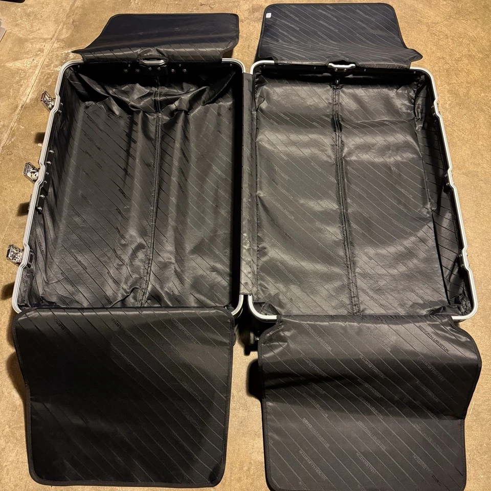 "Maleta de equipaje grande con ruedas de aluminio Zero Haliburton 31"" X 20"" X 10""" Foto 3 de 4