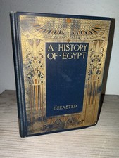 A History of Egypt James Henry Breasted 1912 HC Maps Egyptology Rare Antique